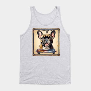 Property of Spoiled French Bulldog Tank Top